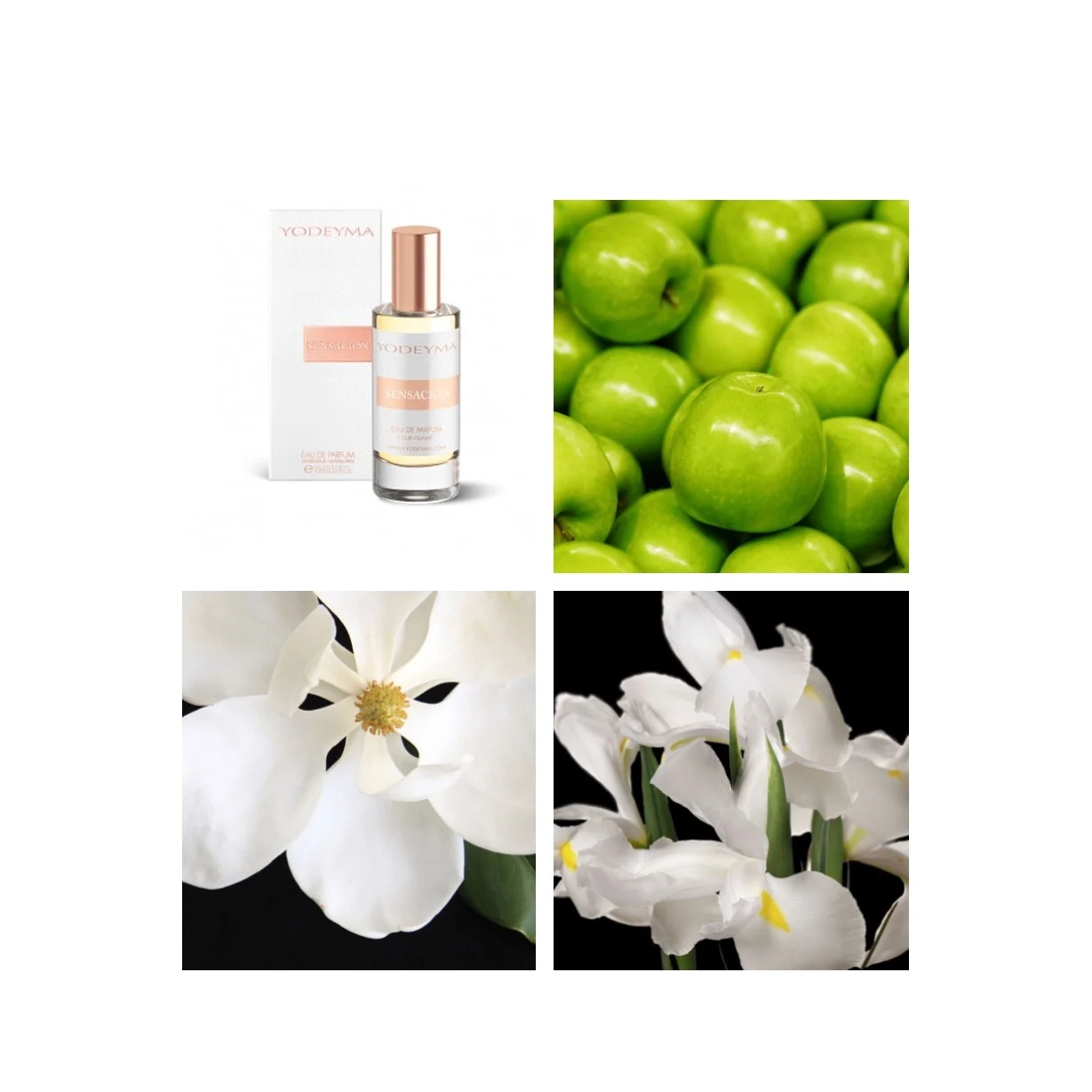 Yodeyma Sensación – Apă de parfum pentru femei, 15 ml – imagine 3