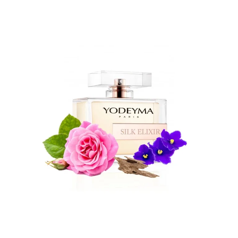 Yodeyma Silk Elixir Apa de parfum pentru femei, nuante de Saintpauli, Oud si trandafir de Damasc, pentru femeile care iubesc eleganta si misterul, 100ml