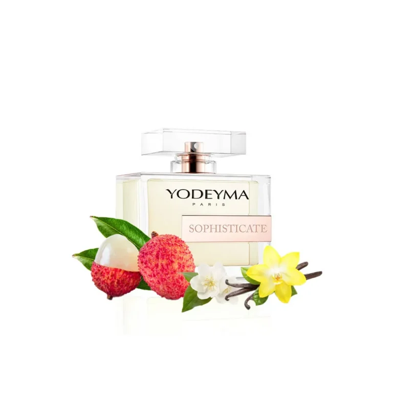Yodeyma Sophisticate Apa de parfum pentru femei, nuante de licii, iasomie si vanilie, pentru femeia rafinata si sigura pe sine, 100ml