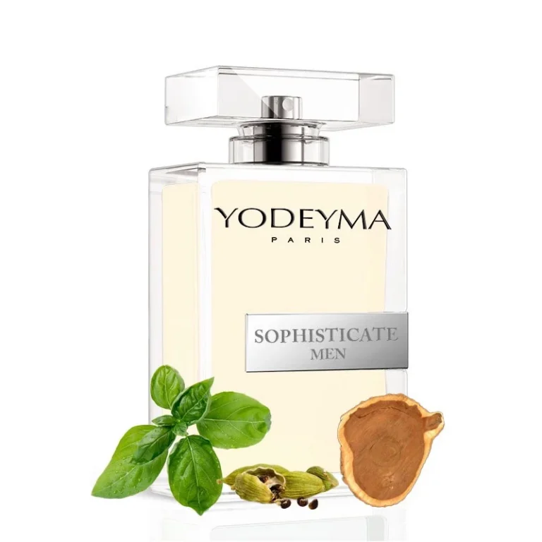 Yodeyma Sophisticate Men Apa de parfum pentru barbati, nuante de busuioc, cardamon si cedru, pentru barbatul modern care emana stil si incredere, 100ml