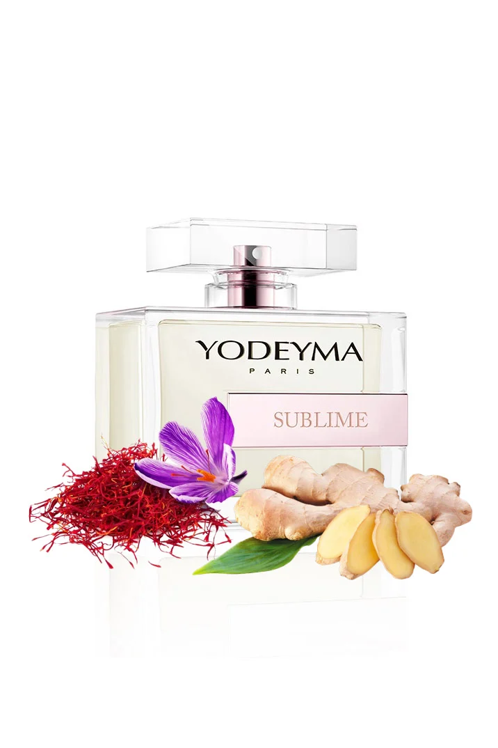 Yodeyma Sublime Apa de parfum pentru femei, nuante de ghimbir, azafran si pachuli, pentru femeia sofisticata si increzatoare, 100ml – prezentarea produsului