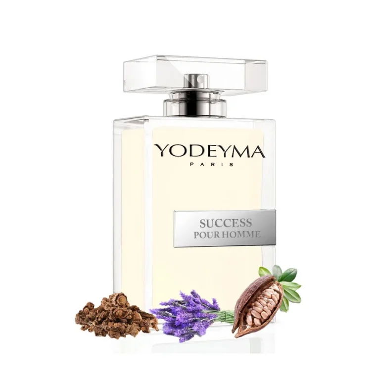 Yodeyma Success Pour Homme Apa de parfum pentru barbati, nuante de lavanda, cacao si pachuli, exprima eleganta, incredere si rafinament masculin, 100ml