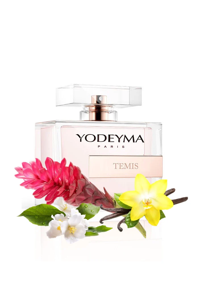 Yodeyma Temis Apa de parfum pentru femei, nuante de Floare de Ghimbir, Iasomie de apa si vanilie, pentru femeia moderna, eleganta si plina de farmec, 100ml – prezentarea produsului