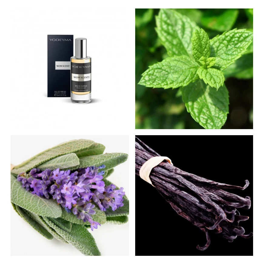 Yodeyma Wow Scent! – Apă de parfum pentru bărbați, 15 ml – imagine 2