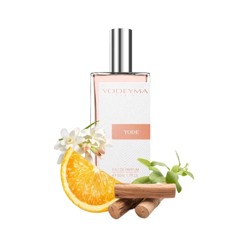 Yodeyma Yode Apa de parfum pentru femei, nuante de portocala, tuberoza si Sándal, dedicat femeii sofisticate si pline de farmec, 50ml